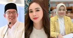 Ridwan Kamil, Bu Cinta, dan Aura Kasih (Sumber: Kolase Edit)