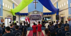 Lembaga Pemasyarakatan (Lapas) Kelas I Cipinang memberikan Remisi Khusus Natal 2025 kepada 138 Warga Binaan Kristiani pada Kamis, 25 Desember 2025. (Sumber: Lapas Cipinang)
