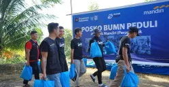 Bank Mandiri memberikan relaksasi atau keringanan kredit kepada debitur terdampak bencana di Sumatra. (Sumber: Dok. Bank Mandiri)