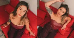 Potret Awkarin yang mengungkap kabar pahit diputusin pacar bulenya, padahal telah pindah kewarganegaraan demi hubungan tersebut. (Sumber: Instagram/@narinkovilda)