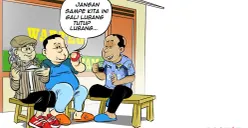 Obrolan Warteg awal pekan. (Sumber: Poskota/Arif Setiadi)