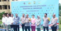 Wakapolri Komjen Dedi Prasetyo memimpin peresmian groundbreaking 436 Satuan Pelayanan Pemenuhan Gizi (SPPG) Polri, di Cengkareng, Jakarta Barat, Senin, 29 Desember 2025. (Sumber: Istimewa)
