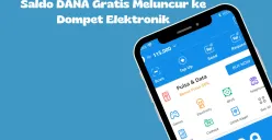 Meluncur ke dompet elektronik, saldo DANA gratis Rp115.000 cukup pakai akun Google. (Sumber: Poskota/edited by Syifa Luthfiyah)