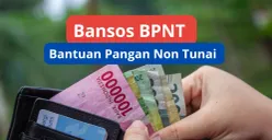 Dana Bansos BPNT cair kembali periode 2025. (Canva)