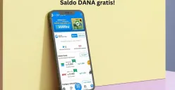 Cara dapat saldo DANA gratis sebesar Rp75 ribu. (Sumber: Poskota/Arip Apandi)