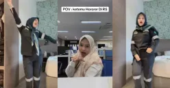 Sosok Dwi Citra atau Wenny Myzon yang viral karena sindir pegawai honorer gunakan BPJS dalam unggahan video di akun pribadinya. (Sumber: Facebook/Ghina Myzon Wenny)