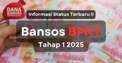 Informasi dan status terbaru penyaluran bansos BPNT tahap 1 2025, saldo dana bantuan akan segera dicairkan. (Sumber: Poskota/Aldi Harlanda Irawan)