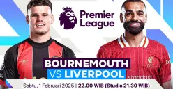 Link live streaming Bournemouth vs Liverpool. (Sumber: Vidio)