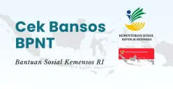 Informasi pencairan saldo dana bansos BPNT 2025. (Sumber: Poskota/Della Amelia)