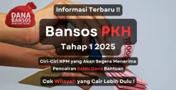 Informasi dan kabar baik bagi KPM bansos PKH tahap 1 2025, status sudah dalam proses verifikasi rekening! simak penjelasannya berikut ini. (Sumber: Poskota/Aldi Harlanda Irawan)