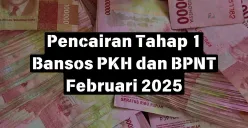  Berikut informasi pencairan tahap 1 bansos PKH dan BPNT 2025 (Sumber: Poskota/Insan Sujadi)