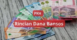 Rincian Dana Bansos PKH periode 2025. (Canva)