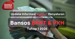 Informasi terbaru perkembangan penyaluran bansos PKH dan BPNT 2025 tahap 1 melalui PT Pos Indonesia. (Sumber: Poskota/Aldi Harlanda Irawan)