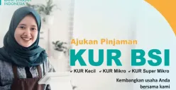 Ilustrasi peminjaman KUR BSI 2025. (Sumber: BSI)