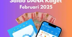 Saldo DANA Kaget Rp250.000 hari ini Senin, 3 Februari 2025. (Sumber: Poskota/Audie Salsabila)