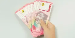 KPM validasi berhasil terima saldo dana bansos Rp750.00 dari PKH tahap satu 2025 melalui Bank BNI.  (Sumber: Pinterest