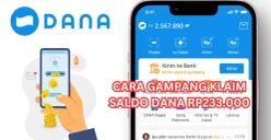 Cara klaim saldo DANA Kaget dengan klik amplop virtual berhadiah.