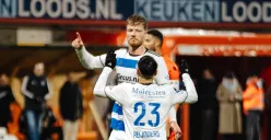 Striker incaran Malaysia, Ferdy Druijf saat main bareng pemain Timnas Indonesia, Eliano Reijnders di PEC Zwolle. (Sumber: Instagram @ferdydruijf)