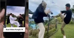 Begini cara buat kungfu AI video yang viral di TikTok. (Sumber: Istimewa)