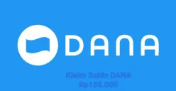 Saldo DANA Rp150.000 bisa diklaim ke dompet elektronik Anda sekarang. (Sumber: Poskota/Gabriel Omar Batistuta)