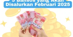 Daftar bansos yang akan disalurkan di bulan Februari 2025. (Sumber: Poskota/Arip Apandi)