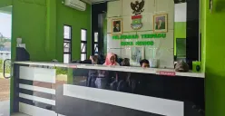 Situasi Kantor Desa Kohod, Kecamatan Pakuhaji, Kabupaten Tangerang, Rabu, 5 Februari 2025. (Sumber: Poskota/Veronica Prasetyo)