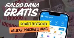 Mau saldo DANA gratis Rp452.500? Cek cara mudahnya melalui Instagram dan situs penghasil uang terpercaya. (Sumber: Poskota/Neni Nuraeni/DANA)