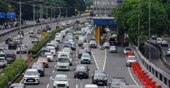 Diskon tol 20 persen mulai berlaku hari ini 24 Maret 2025 (Sumber: Poskota/Bilal Nugraha Ginanjar)