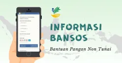 Infromasi kriteria penerima saldo dana bansos BPNT 2025. (Sumber: Poskota/Della Amelia)