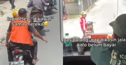 Bus rombongan wisatawan di Bandung jadi korban pungli dengan modus pengawalan. (Sumber: Tangkap Layar Instagram/@bdg.info)