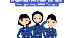 Pengumuman TMT bertugas bagi PPPK tahap 1. (Sumber: Poskota/Arip Apandi)