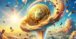 Ilustrasi mata uang kripto Bitcoin (BTC) (Sumber: watcher guru)