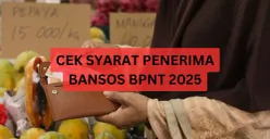 Syarat terima dana bantuan sosial BPNT. (Sumber: Poskota/Legenda Kinanty Putri)