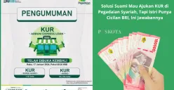 Ajukan KUR di Pegadaian Syariah dengan mudah! Peluang usaha semakin terbuka lebar." (Sumber: Poskota/Yusuf Sidiq)