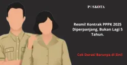 Pemerintah menetapkan kebijakan baru terkait kontrak kerja PPPK yang kini berlaku hingga pensiun, membawa kepastian karier bagi para pegawai. (Sumber: Poskota/Yusuf Sidiq)