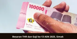 Pemerintah memastikan pencairan THR dan Gaji ke-13 bagi ASN di tahun 2025 tetap berjalan sesuai rencana. (Sumber: Poskota/Yusuf Sidiq)