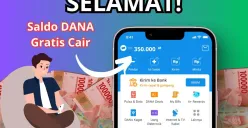 Nikmati saldo DANA gratis hari ini dengan klaim melalui link DANA Kaget. (Sumber: Poskota/Audie Salsabila)