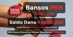 Bansos PKH tahap 1 2025 telah dalam proses pencairan, berikut ini informasi update status penyaluran terbarunya. (Sumber: Poskota/Aldi Harlanda Irawan)