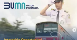 Lowongan kerja BUMN magang di PT KCI. (Sumber: Istimewa)