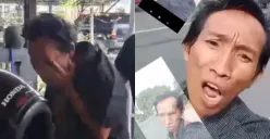 Preman di Lampung mengancam akan membunuh polisi karena tidak terima dilarang palak sopir truk. (Sumber: Tangkap Layar TikTok/@andi.guntara)