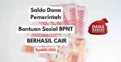 Cair saldo dana Rp400.000 dari pemerintah lewat program bantuan sosial BPNT. Cek di sini infonya! (Sumber: Poskota/Herdyan Anugrah Triguna)