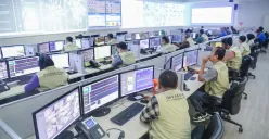 Suasana Command Center PT Transjakarta. (Sumber: Dok. Kominfotik)