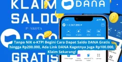 Cuma rebahan bisa dapat uang? Simak cara mendapatkan saldo DANA gratis dari aplikasi Mermaid Tales dan klaim bonus DANA Kaget sekarang juga! (Sumber: Poskota/Yusuf Sidiq)