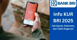 Mau pinjam dana KUR BRI 2025, cek tabel angsurannya di sini. (Sumber: Poskota/Faiz)