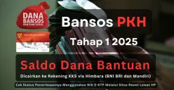 Informasi terupdate penyaluran bansos PKH tahap 1 2025 yang kini sudah menunjukan perkembangan positif pencairan. (Sumber: Poskota/Aldi Harlanda Irawan)