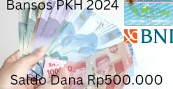 NIK di e-KTP milik kamu telah menerima saldo dana Rp500.000 dari subsidi bansos PKH 2024 bisa diambil via ATM BNI terdekat. (Sumber: Poskota/Gabriel Omar Batistuta)