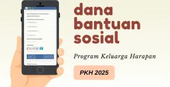 Informasi besaran bansos PKH 2025. (Sumber: Poskota/Della Amelia)