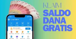 Klaim saldo DANA gratis dari situs survei berikut ini. (Sumber: Poskota/Febrian Hafizh Muchtamar)