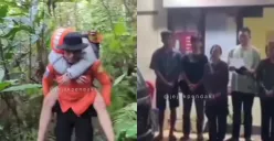 Viral rombongan pendaki kembali mendaki gunung seusai sempat dievakuasi Tim Basarnas karena hipotermia. (Sumber: Tangkap Layar Instagram/@mood.jakarta)