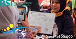 NIK e-KTP dan KK atas kepemilikan nama kamu di wilayah ini terima saldo dana Rp500.000 dari subsidi bansos PKH melalui Rekening BSI. (Sumber: Poskota/Gabriel Omar Batistuta)